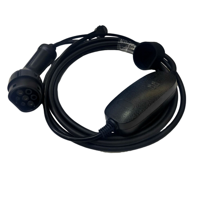 Europeo di CA 16A 1 tipo portatile del caricatore di fase 1,0 EV - 2 IEC62196