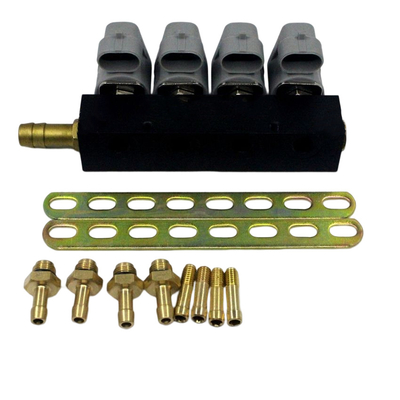 Grey Injector Rail LN-LIG1S per 167HZ 2 il sistema sequenziale di ohm GPL CNG