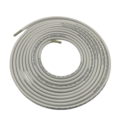CNG LPG Car Gas Hose tubo in acciaio a basso tenore di carbonio con estremità in ottone 6 mm 5,5 metri