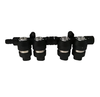 4 ferrovia montata 2Ohm/3Ohm dell'iniettore del nero GPL CNG del cilindro