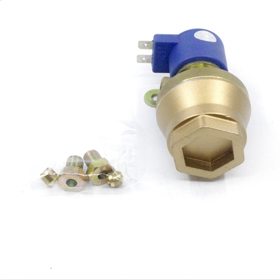 Bronzo integrato del filtrante dell'elettrovalvola a solenoide GPL CNG con il Manica diritto del gas