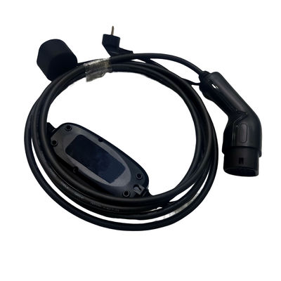 comprare 1 tipo portatile del caricatore 1,0 di fase 16A 3.5KW IEC62196 EV - 2 con la spina di carico di Schuko online manufacture