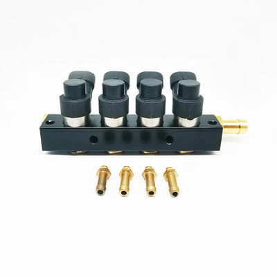 qualità  1 Ω high speed 4 Cylinder LN-LHS04 LPG CNG Injector Rail For CNG / GPL Conversion Kits For All Cars fabbrica