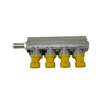 comprare Kit iniettori CNG a iniezione sequenziale con resistenza da 2 Ohm e materiale in alluminio per conversione GPL online manufacture
