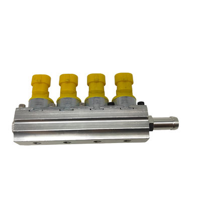 comprare Kit di conversione a metano/GPL a 4 cilindri con rail iniettore gas in lega di alluminio e resistenza da 3 Ohm online manufacture