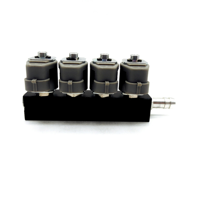 167HZ 2 ohm Grey Injector Rail LN-LIG1S per 4 il corredo di conversione del gas del cilindro CNG GPL