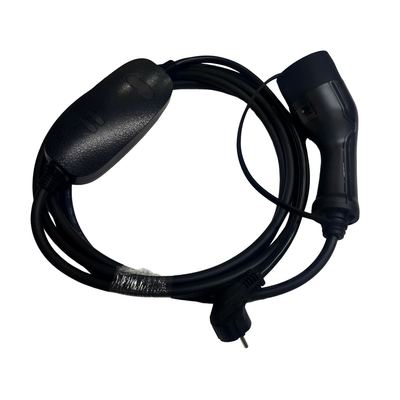 Europeo di CA 16A 1 tipo portatile del caricatore di fase 1,0 EV - 2 IEC62196