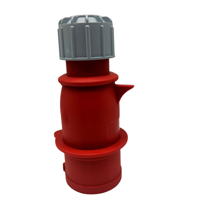 LLANO 32A CEE 5 Pin Red Charging Plug IP44 per tipo - un caricatore portatile di 2 EV