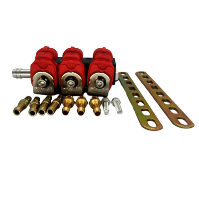 2 ohm/3 cilindro rosso LN-VTK03 di ohm 3 per ferrovia comune dell'iniettore GPL/di CNG