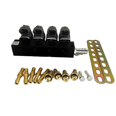 2 ohm 3 ferrovia nera dell'iniettore di resistenza LN-LIG1S GPL CNG di ohm per Autogas