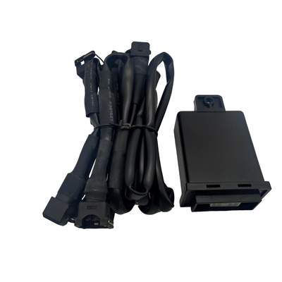 Dispositivo elettronico di emulatore di plastica ABS nero a 4 cilindri per il sistema di iniezione di autogas a punto singolo