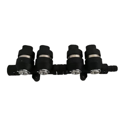 4 ferrovia montata 2Ohm/3Ohm dell'iniettore del nero GPL CNG del cilindro
