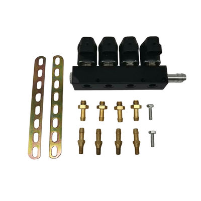 Good price Iniettore di GNL LPG in lega 12V per veicoli a 4 cilindri testato professionalmente resistenza 3 Ohm in linea
